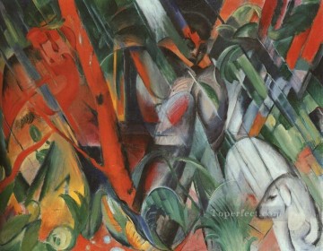 抽象的かつ装飾的 Painting - アイム・レーゲン表現主義